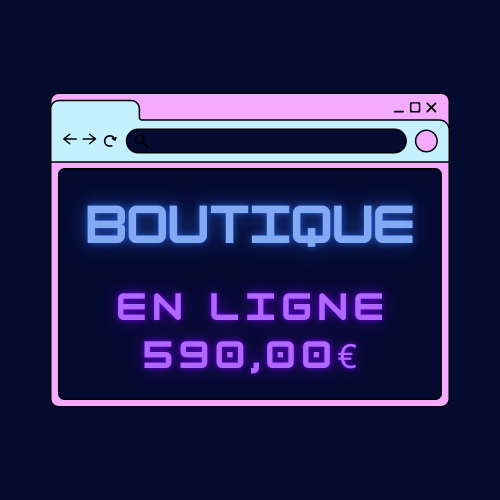 Boutique en ligne (1250,00€ HTVA démarrage)